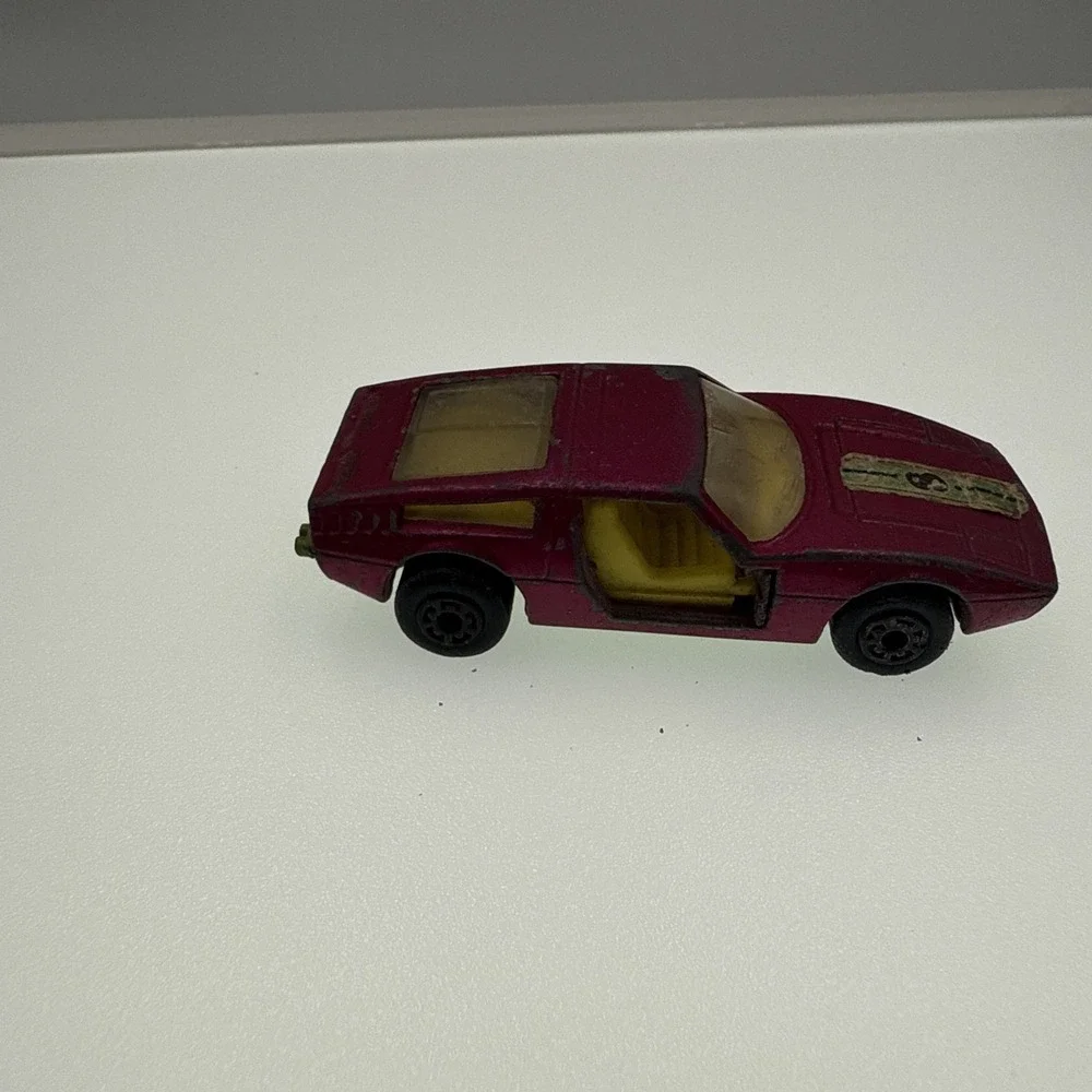 1972 Matchbox Superfast Lesney No. 32 Maserati Bora Made in England Missing Door